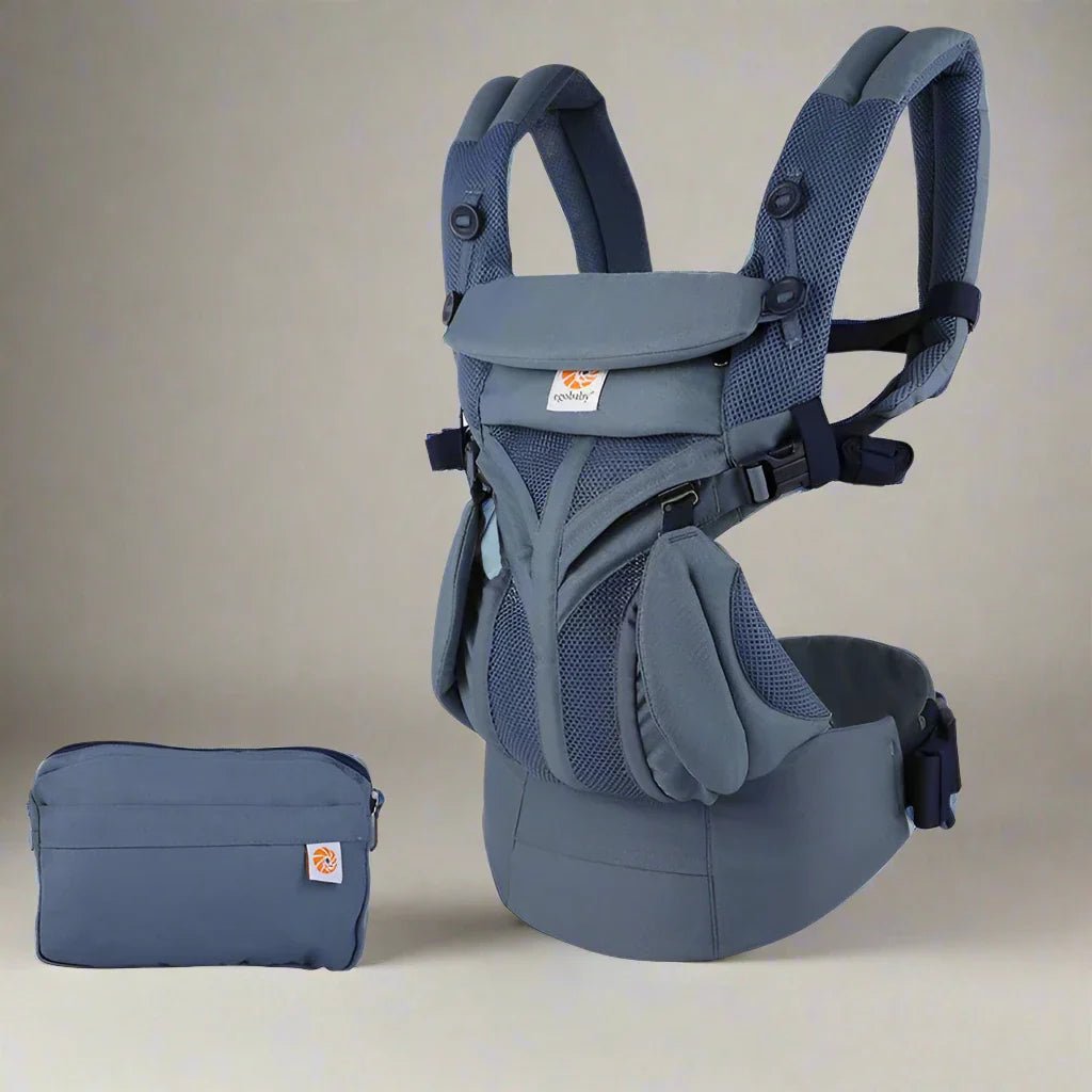 Porte Bébé - BreathBabyBag™ - Bleu Marine - BEBE CHRYSALIDE