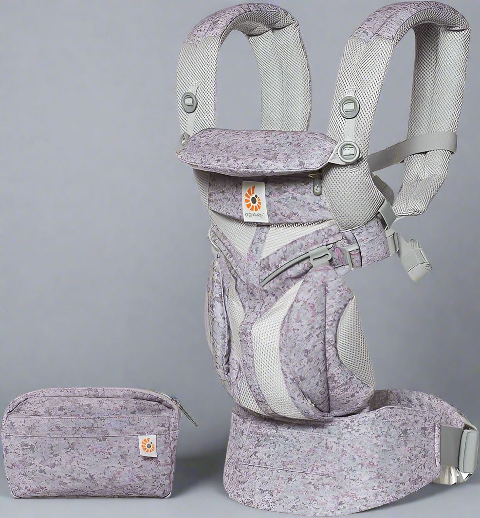 Porte Bébé - BreathBabyBag™ - Mauve Lavande - BEBE CHRYSALIDE