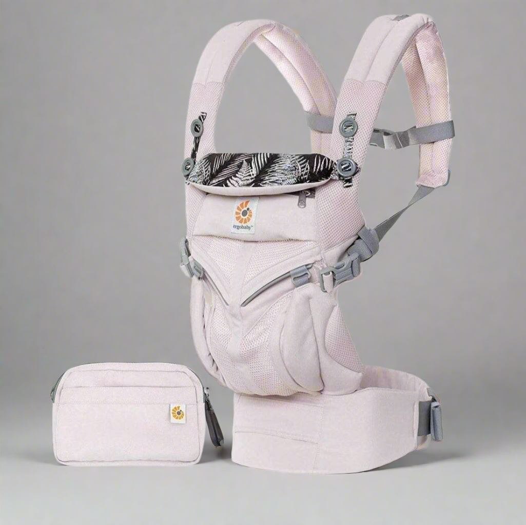 Porte Bébé - BreathBabyBag™ - Rose Maille - BEBE CHRYSALIDE