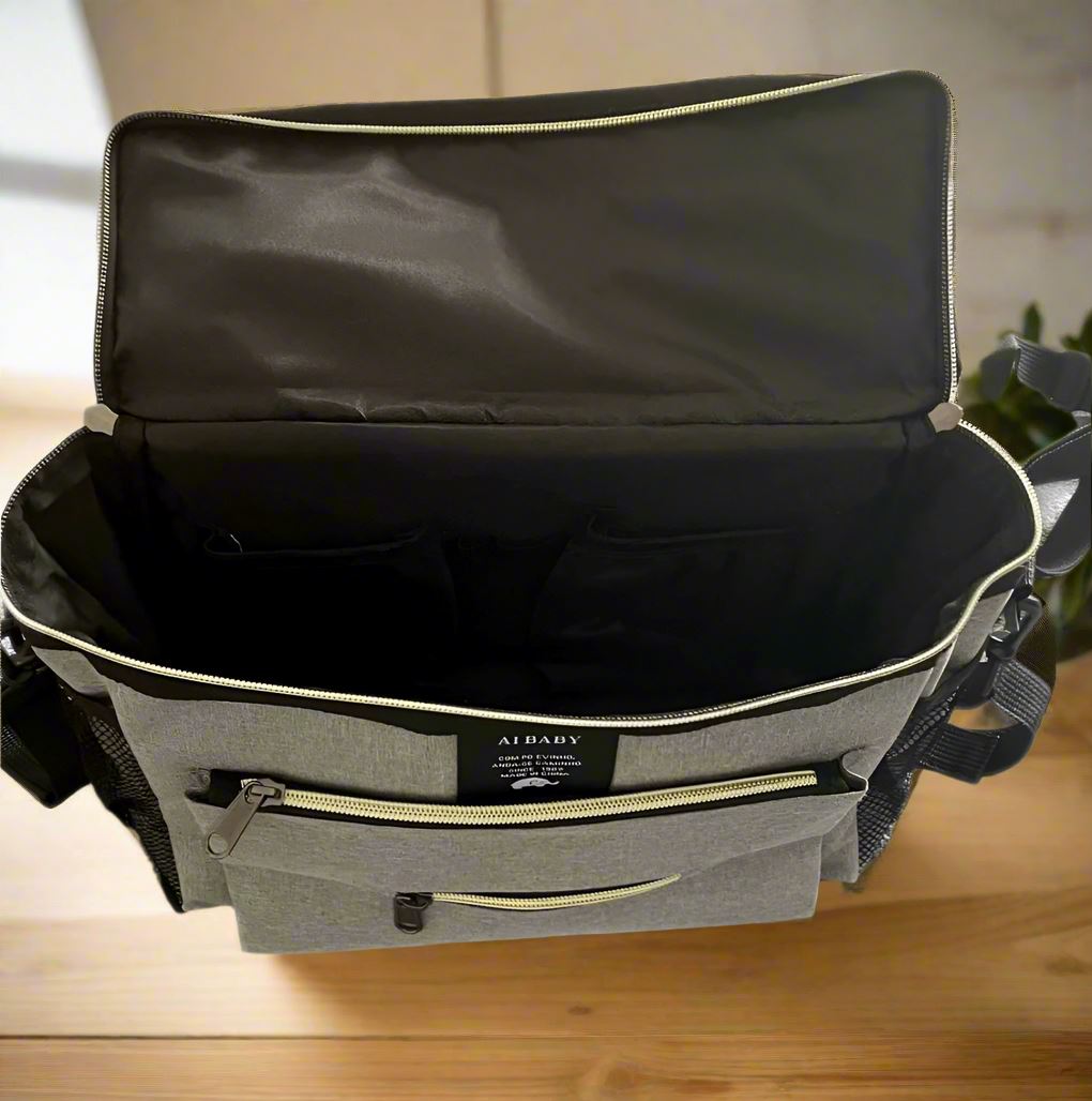 Sac à Langer - BabyTravel™ - Gris - BEBE CHRYSALIDE