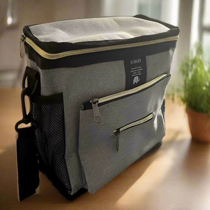 Sac à Langer - BabyTravel™ - Gris - BEBE CHRYSALIDE