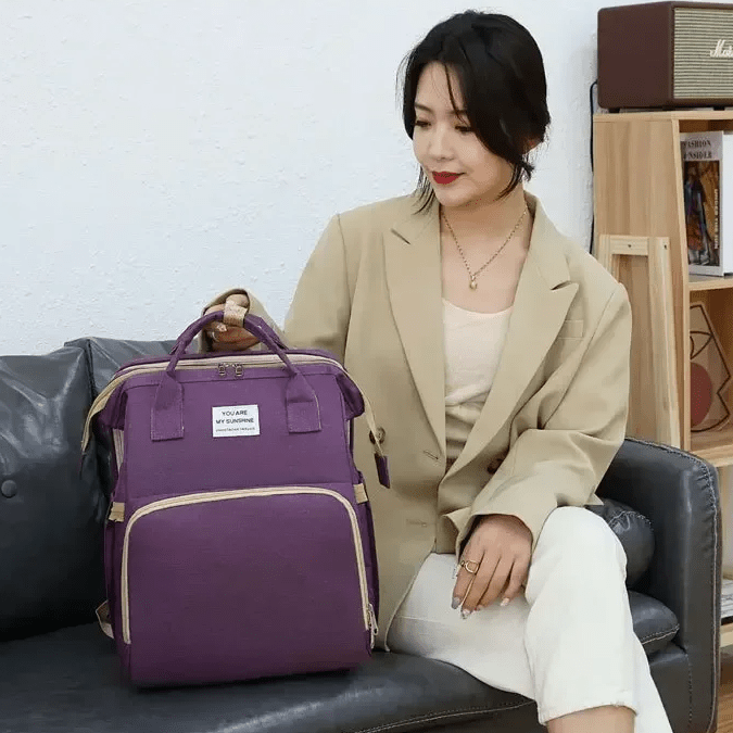 Sac de Voyage - BigBackpack™ - Violet - BEBE CHRYSALIDE